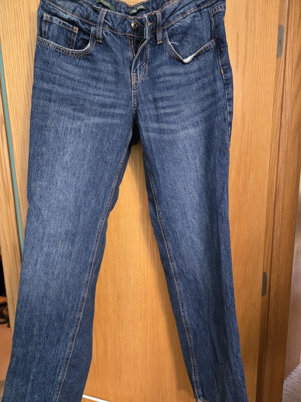 wild fable Women's Straight Leg Jeans in Denim Blue